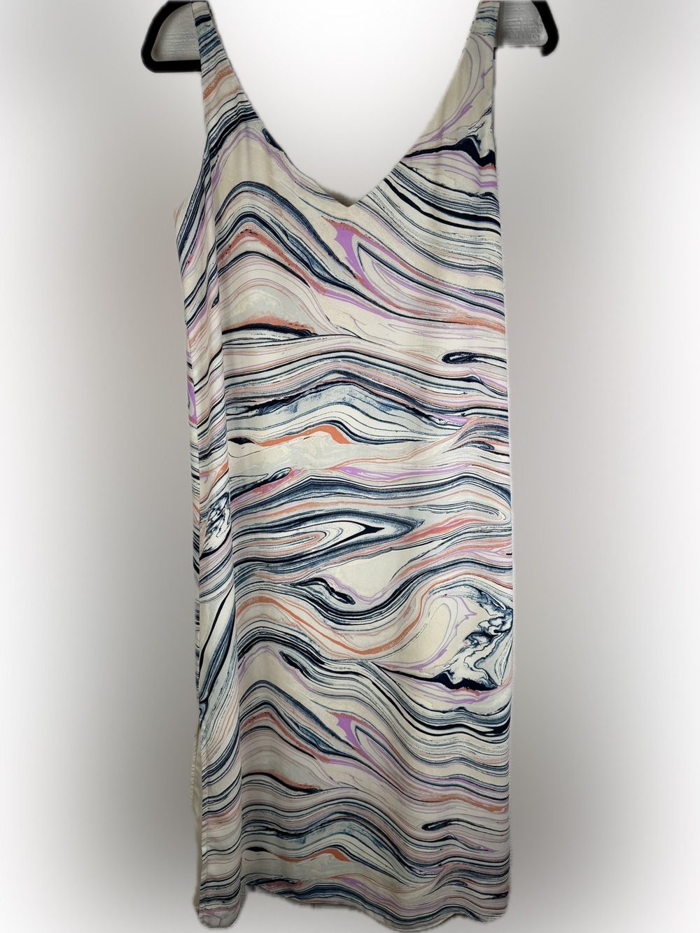 H by Halston Marble Shift Dress Size Small